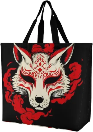 Women's Grocery Tote Bag, Multipurpose Large Shopping Shoulder Bag Reusable Storage Bags
