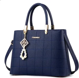 Women's Handbag PU Pendant Elderly Large Capacity Shoulder Shopping Bag
