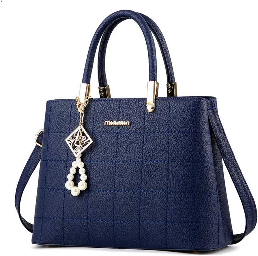 Women's Handbag PU Pendant Elderly Large Capacity Shoulder Shopping Bag