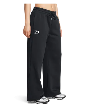 Women's UA Icon Fleece Wide Leg Pants