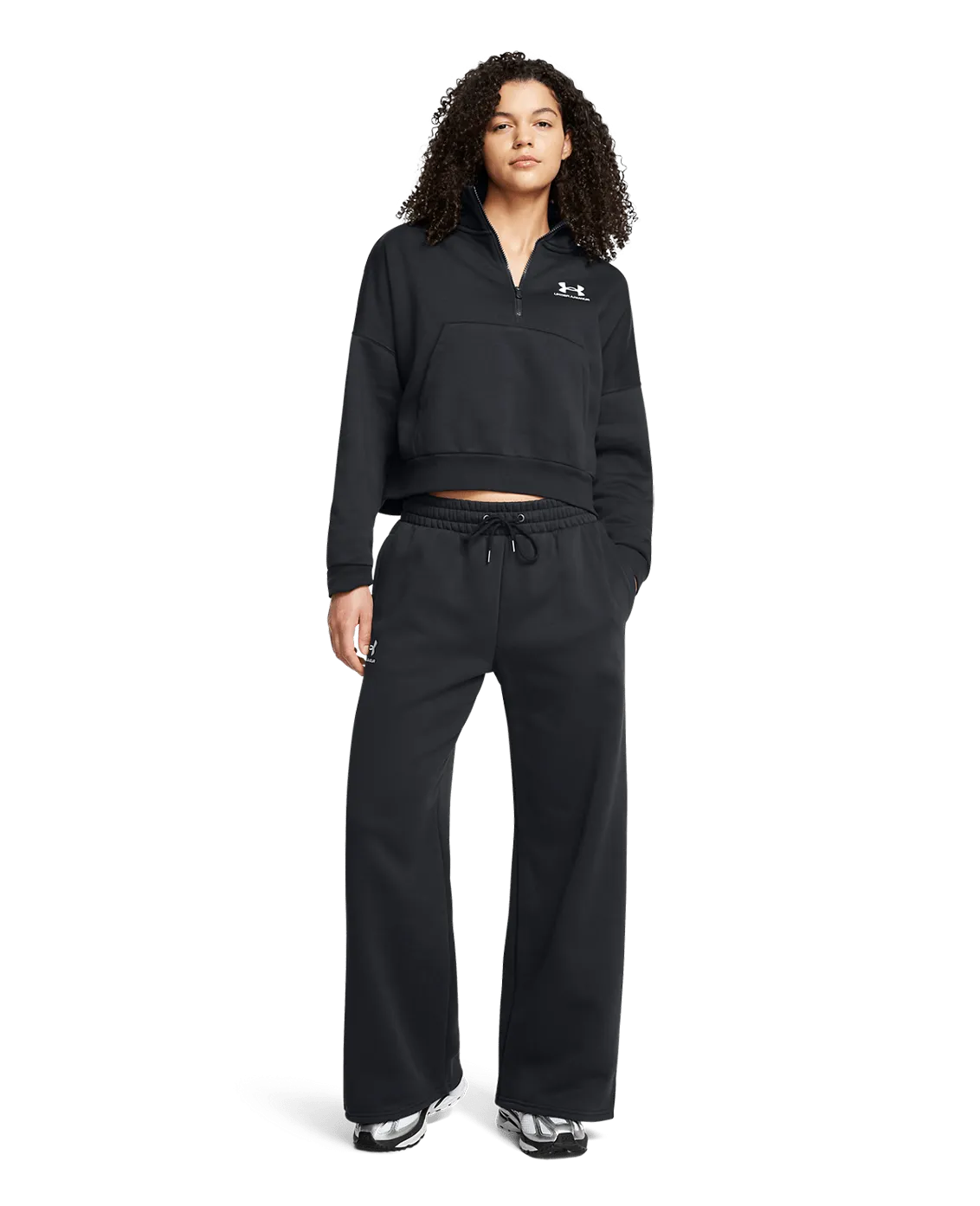 Women's UA Icon Fleece Wide Leg Pants