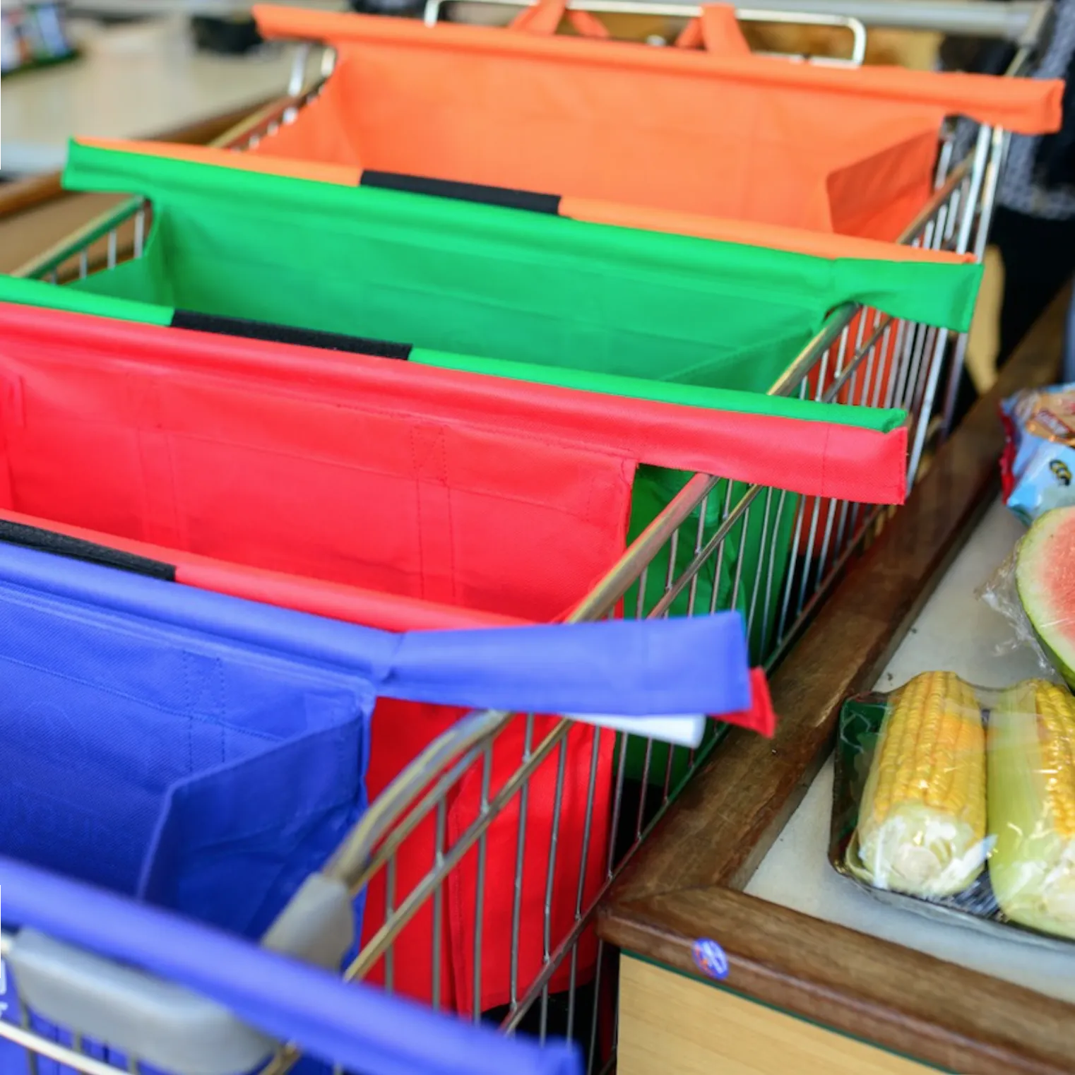 Worldwide delivery Grocery Bags Wholesale pricing Reusable Trolley