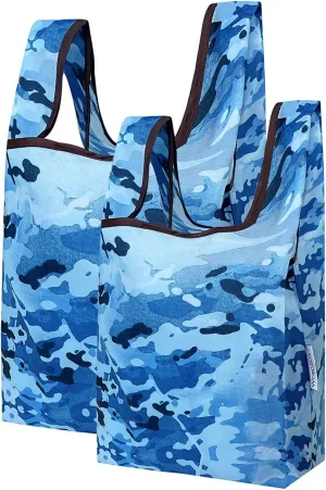 Wrapables JoliBag Collection Reusable Shopping Bag (Set of 2)