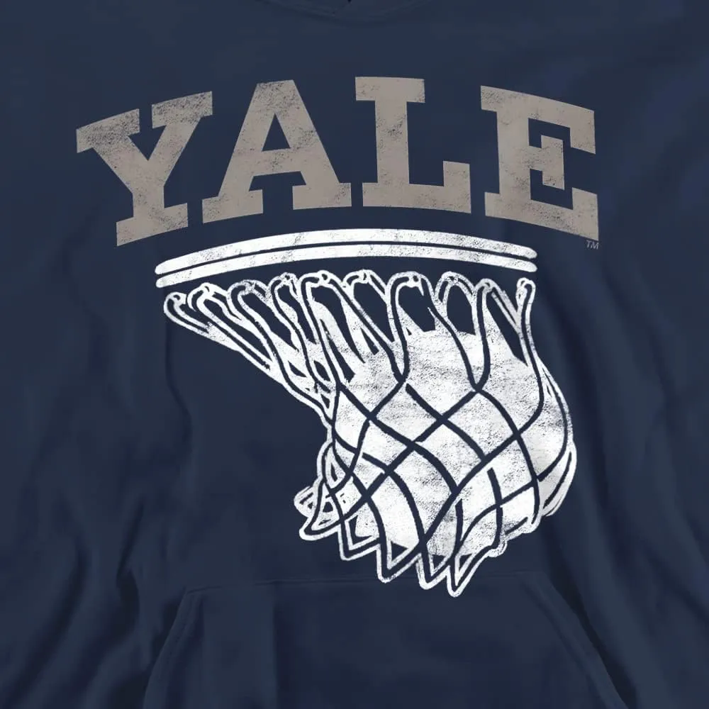 Yale University Official Basketball Hoop Youth Kids Boy/Girls Pull-Over Hoodie Sweatshirt