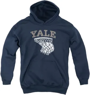 Yale University Official Basketball Hoop Youth Kids Boy/Girls Pull-Over Hoodie Sweatshirt