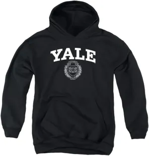 Yale University Official Yale Seal Youth Kids Boy/Girls Pull-Over Hoodie Sweatshirt