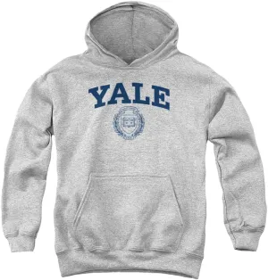 Yale University Official Yale Seal Youth Kids Boy/Girls Pull-Over Hoodie Sweatshirt