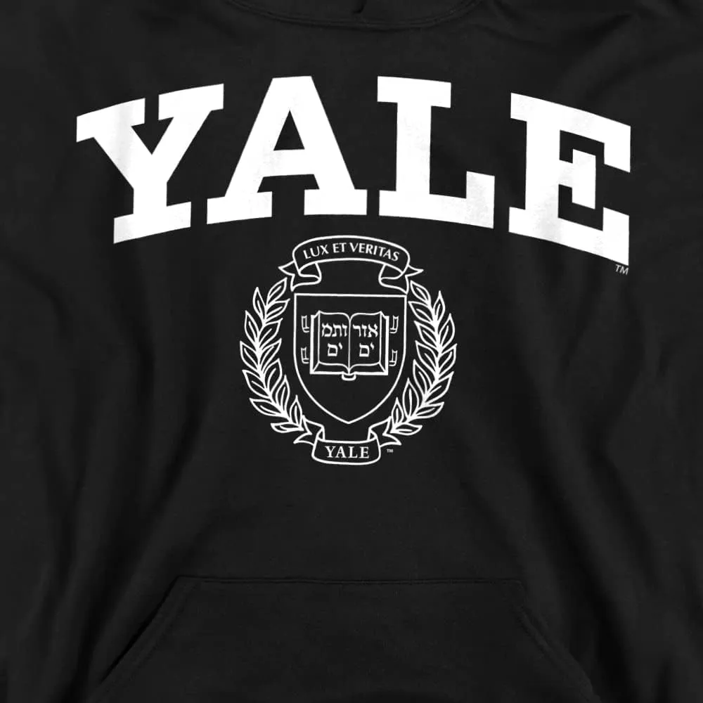 Yale University Official Yale Seal Youth Kids Boy/Girls Pull-Over Hoodie Sweatshirt