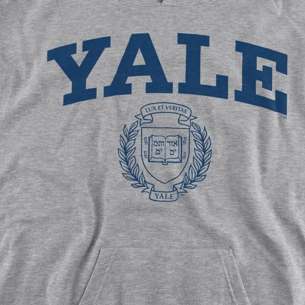Yale University Official Yale Seal Youth Kids Boy/Girls Pull-Over Hoodie Sweatshirt