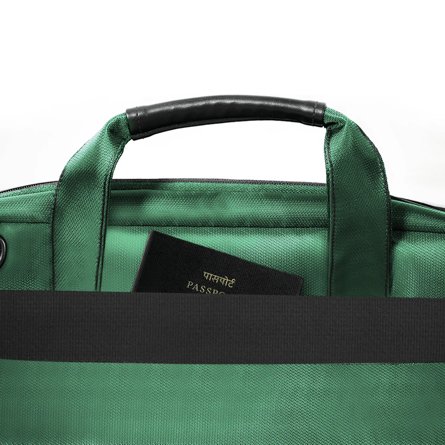 ZenPack Classic Laptop Messenger Bag X Briefcase for Laptops up to 15.6 inches with Advanced Organizer (Kobe Green)
